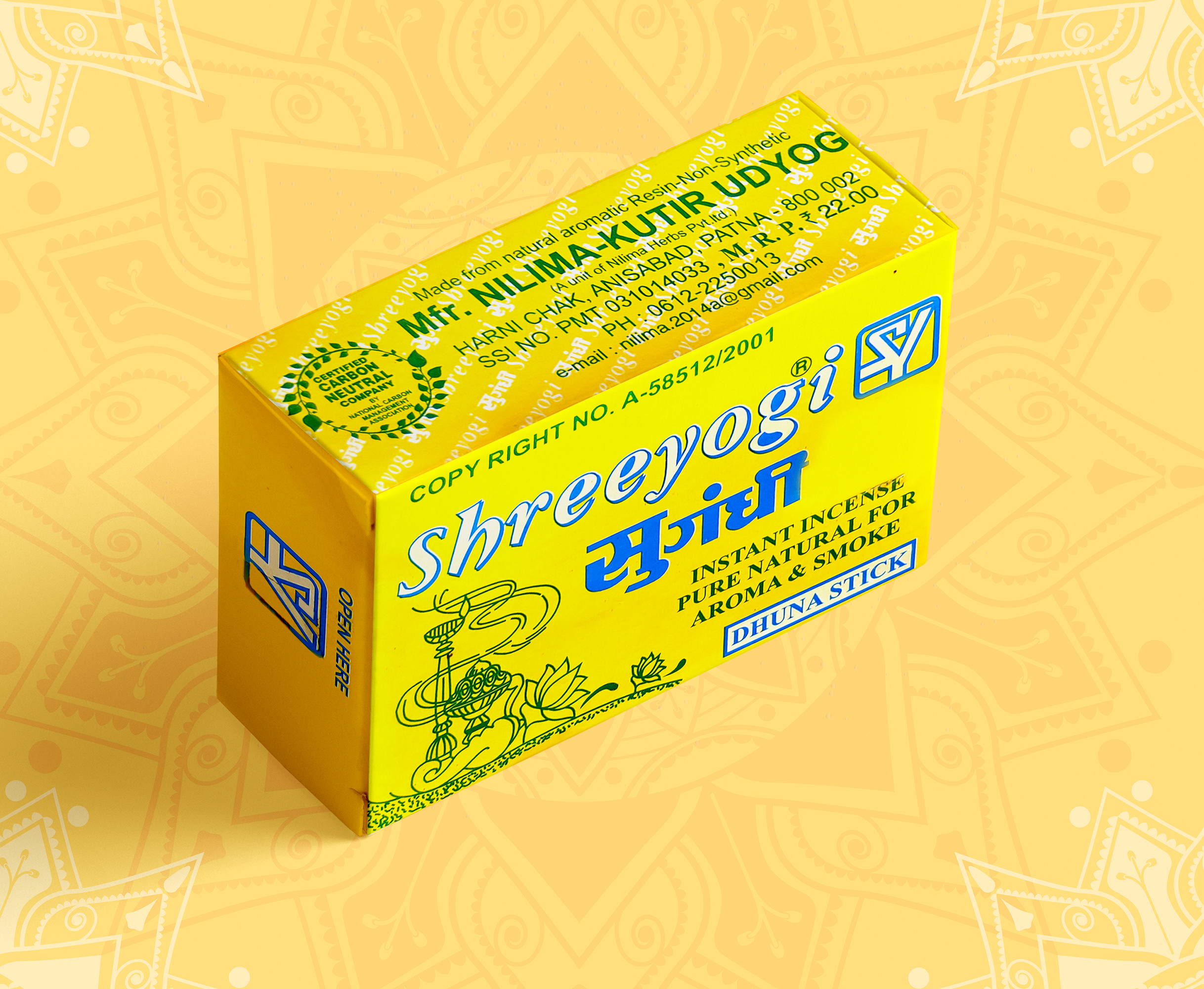 Sugnadhi Instant Incense Pure Natural